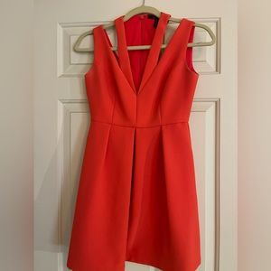 BCBG Orange Short Dress
